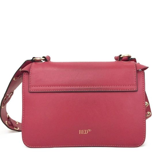 Valentino Crossbody Bag pink‎ Leather - Picture 4 of 14